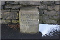 Old Boundary Marker by the A643, Lindley Moor Road