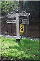 Old Direction Sign - Signpost by the B2188, Friar