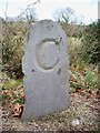 Old Bridge Marker by Badharlick Bridge, Egloskerry