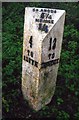 Old Milepost by the B954, Dundee Road, Meigle