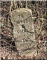 Old Milestone by the A417, Much Cowarne Parish