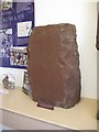 NY5329 : Old Roman Milestone in Brougham Castle Museum by CF Smith