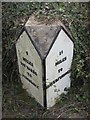 Old Milestone by the A4075, Branders Park