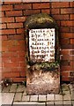 Old Milestone by the B5493, Upper Gungate, Tamworth