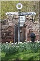 Old Direction Sign - Signpost in Church Street, Condover