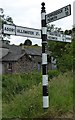 Old Direction Sign - Signpost by the A5091, Matterdale End