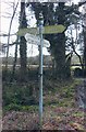 Old Direction Sign - Signpost by the B3254, Lower Treneath