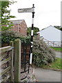 Old Direction Sign - Signpost by Thurstaston Road, Wirral