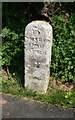 Old Milestone by Exeter Road, Exeter Parish