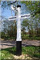 Old Direction Sign - Signpost by Tidebrook Road, Mayfield Parish