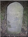 NS6775 : Old Milestone by the A803, south west of Auchenreoch by Milestone Society