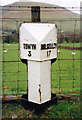 Old Milestone by the B4405, Bryn Crug Parish, Gwynedd