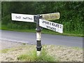 Old Direction Sign - Signpost by North Road, Nyewood, Harting Parish