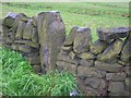 Old Milestone by Otley Road, Bingley Parish