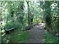 Footbridge over Noleham Brook