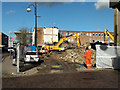 Demolition on The Broadway, Crawley