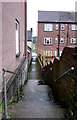 Steps descending from Station Street, Treherbert