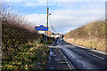 Road entering Quarrington from the south-east