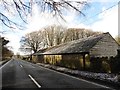 ST5352 : Roadside outbuilding at Harptree Lodge by Roger Cornfoot