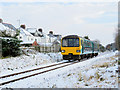 Train between Rhiwbina and Whitchurch stations