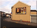 ST1586 : Bake Station Cafe advert, Station Terrace, Caerphilly by Jaggery