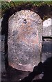 Old Milestone by the A7, Glenmayne, Galashiels Parish