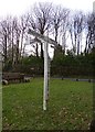 Old Direction Sign - Signpost by Kissing Gate Cross, Stoodleigh Parish