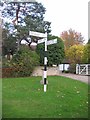 Old Direction Sign - Signpost opposite Kneeton Lane, Middleton Tyas Parish