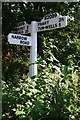 Old Direction Sign - Signpost by the B2099, Station Road, Wadhurst Parish