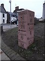 Modern Guide Stone by the A76, Earl Grey Street, Mauchline Parish