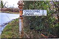 Old Direction Sign - Signpost by Old Frome Road, Masbury