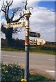 Old Direction Sign - Signpost by Mells Road, Mells Parish