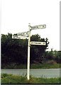 Old Direction Sign - Signpost south of Little Rame Farm, Wendron Parish