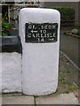 Old Milestone by the B723, Mains Street, Lockerbie, Dryfesdale Parish