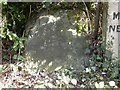 Old Milestone by the A483, south of Dalmore, Disserth and Trecoed Parish