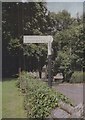 Old Direction Sign - Signpost by Pond Farm Road, Borden Parish