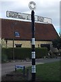 Old Direction Sign - Signpost by Shenley Road, Parish of Loughton