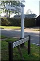 Old Direction Sign - Signpost in Sandhurst Cross, Sandhurst Parish