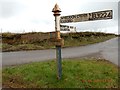 Old Direction Sign - Signpost by the B3224, Goosemoor Cross, Cutcombe Parish