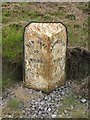 Old Milepost by the A486, Croes-lan, Llandyfriog Parish