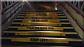 SE0924 : Stairs at Halifax railway station by Phil Champion