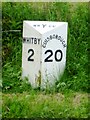 Old Milepost by the A171, Guisborough Road, Newholme cum Dunsley Parish