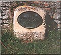 ST5430 : Old Milestone by the B3153, Main Street, Keinton Mandeville Parish by JR Dowding