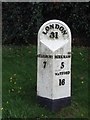 Old Milepost by the B4635, London Road, Tring Parish