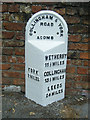 Old Milepost by the B1224, York Road, Acomb, York parish