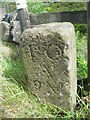 Old Milestone by the B6107, Badger Bridge, Meltham Road, Marsden