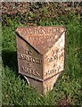 Old Milestone, B4349, near Bowley Farm, Clehonger