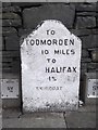 Old Milestone by the A646, Skircoat, Halifax