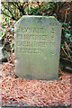 Old Milestone by the B4411, Hafodty, Llanystumdwy Parish