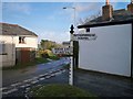 Old Direction Sign - Signpost in centre of Withiel, Cornwall